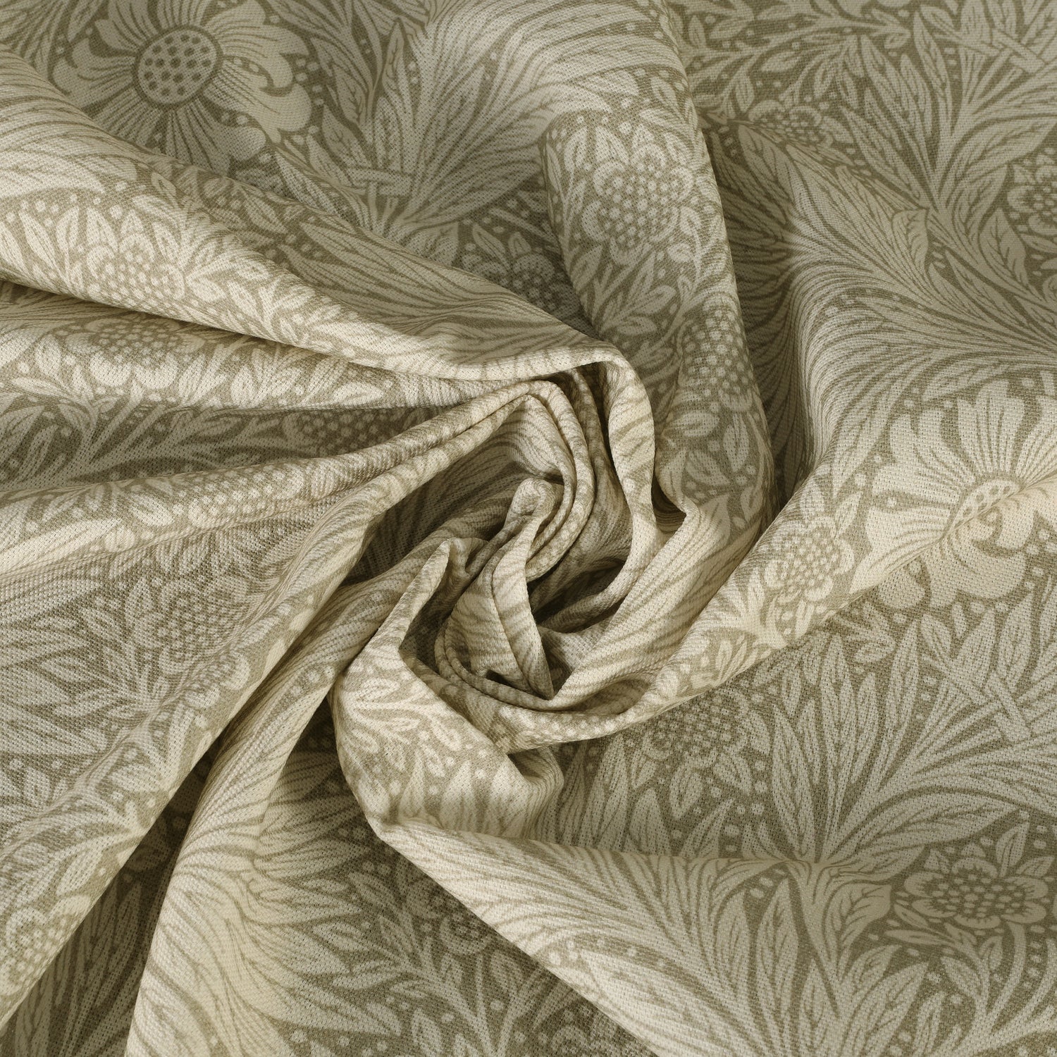 William Morris Marigold Made To Measure Curtains Beige
