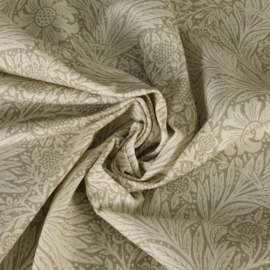 William Morris Marigold Made To Measure Curtains Beige