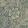 William Morris Marigold Made To Measure Roman Blind Blue Sample Image