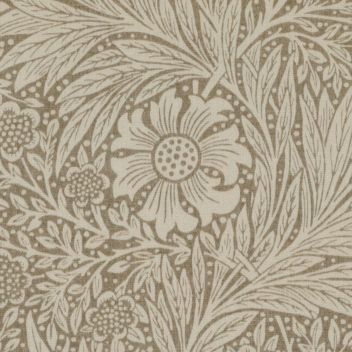 William Morris Marigold Fabric Natural