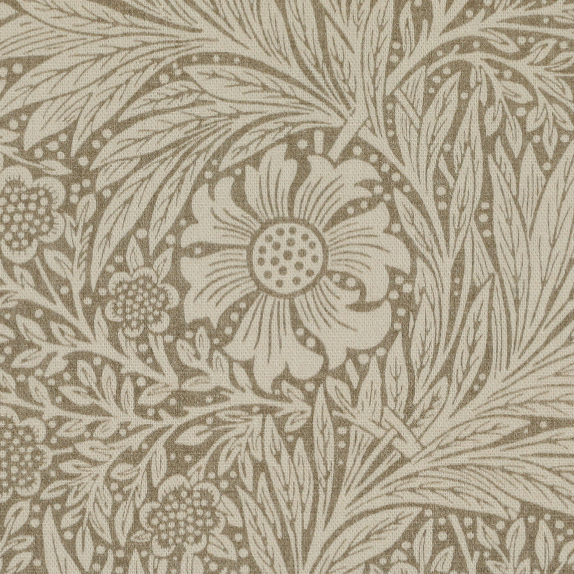 William Morris Marigold Made To Measure Curtains Natural