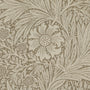 William Morris Marigold Made To Measure Curtains Natural Sample Image