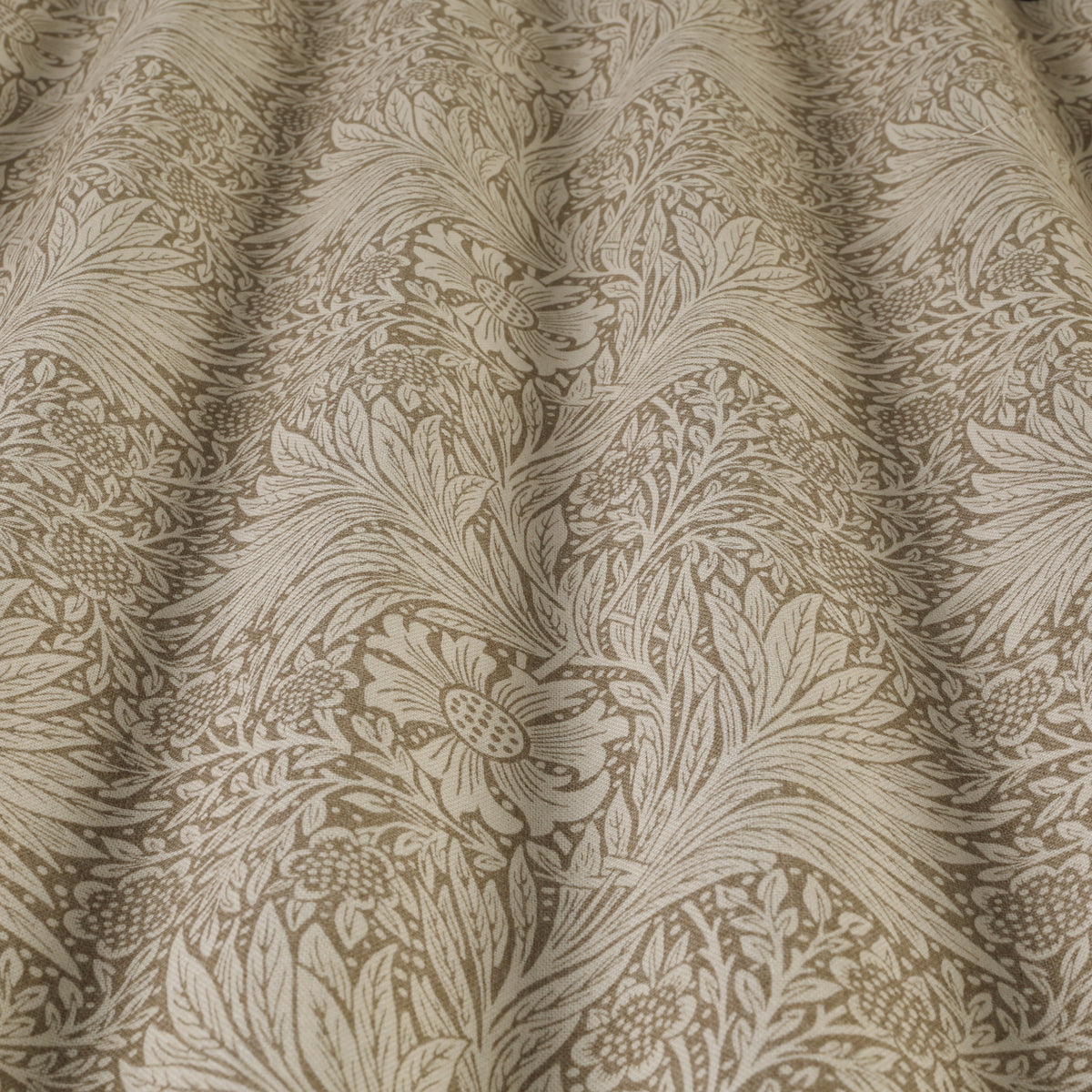 William Morris Marigold Fabric Natural