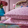 Matthew Williamson Xanadu Peacock Leopard Pillowcase Pink