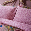 Matthew Williamson Xanadu Peacock Leopard Pillowcase Pink