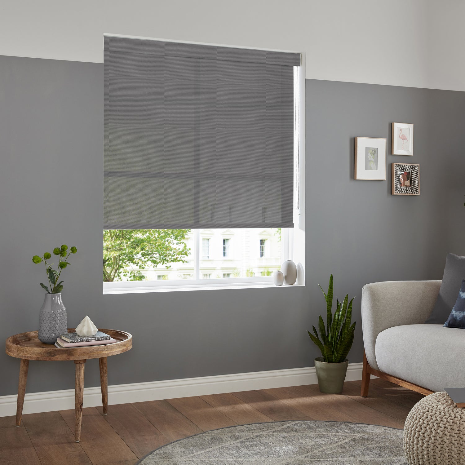 Olympus Translucent Made to Measure Roller Blind Fog