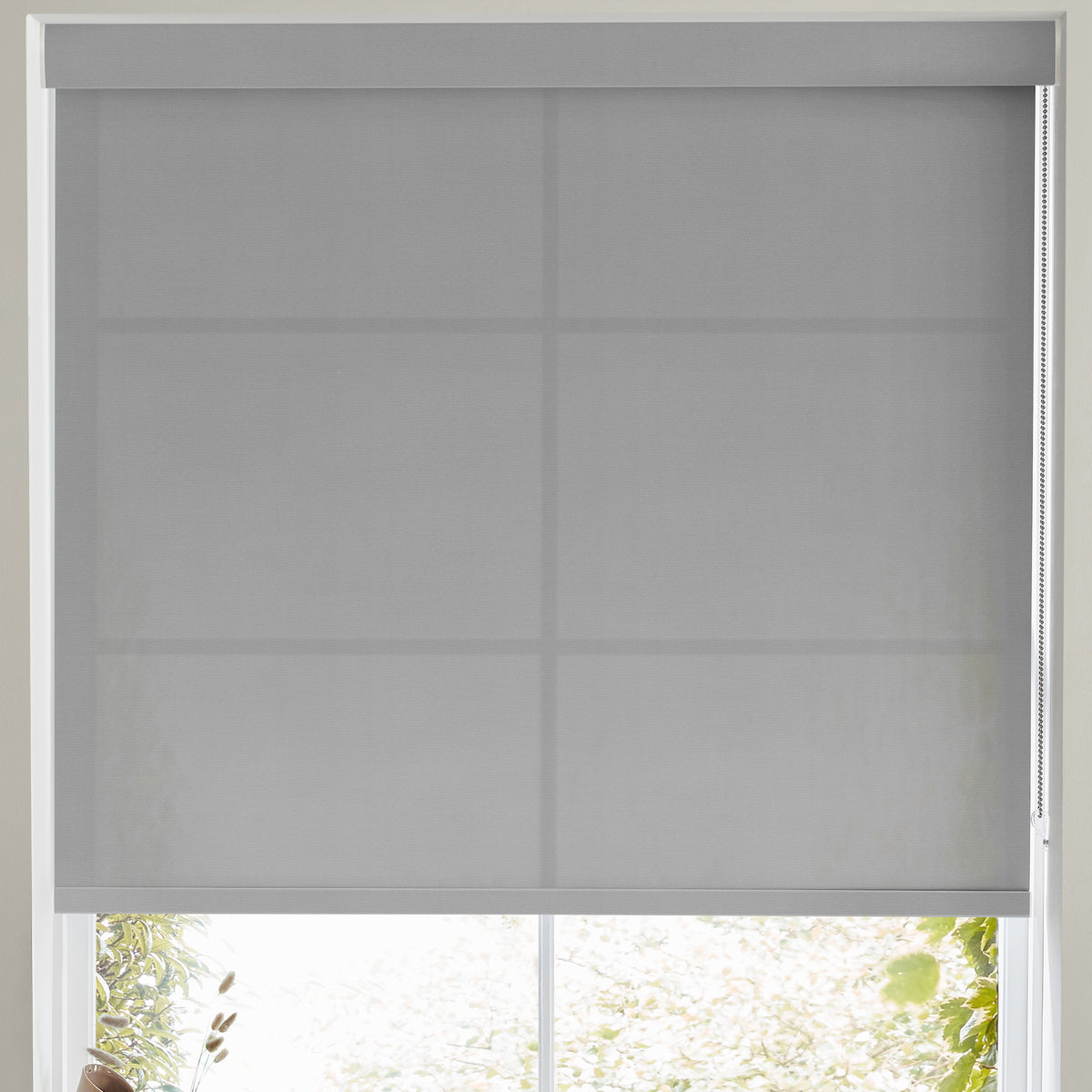 Olympus Translucent Made to Measure Roller Blind Silver