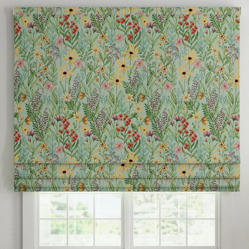 ANTE DECOR Meadow Tapestry Made To Measure Roman Blind Winter
