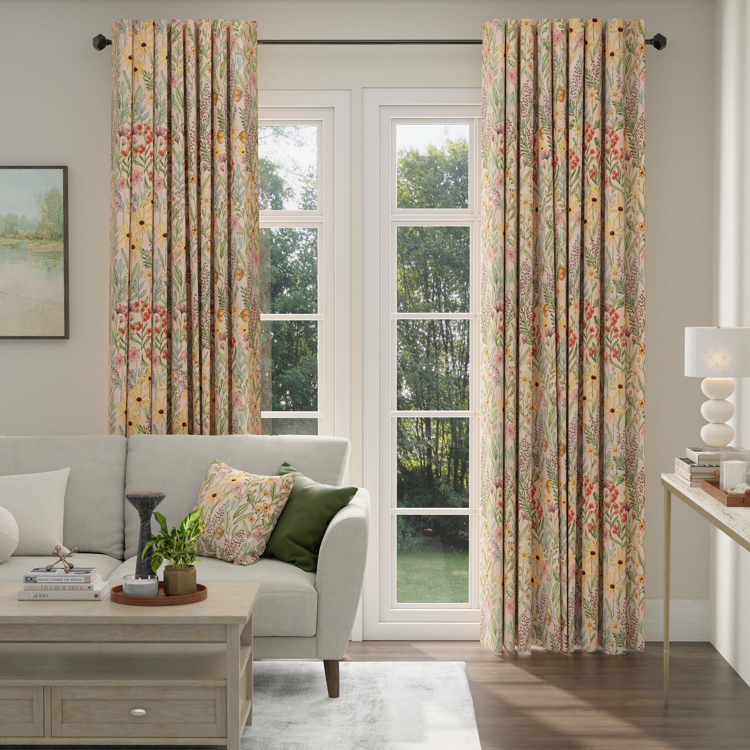 ANTE DECOR Meadow Tapestry Made To Measure Curtains Spring