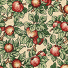 ANTE DECOR Morrisey Fruit Tapestry Fabric Red