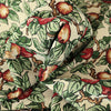 ANTE DECOR Morrisey Fruit Tapestry Fabric Red