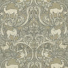 HOUSE Llewelyn-Bowen Menagerie Artois Printed Fabric Fawn