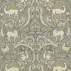 HOUSE Llewelyn-Bowen Menagerie Artois Printed Made To Measure Roman Blind Fawn