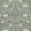 HOUSE Llewelyn-Bowen Menagerie Artois Printed Fabric Powder blue
