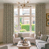HOUSE Llewelyn-Bowen Menagerie Artois Printed Made To Measure Curtains Fawn