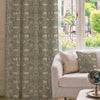 HOUSE Llewelyn-Bowen Menagerie Artois Printed Made To Measure Curtains Fawn
