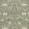 HOUSE Llewelyn-Bowen Menagerie Artois Printed Fabric Sage