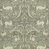 HOUSE Llewelyn-Bowen Menagerie Artois Printed Made To Measure Roman Blind Sage