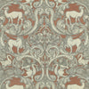 HOUSE Llewelyn-Bowen Menagerie Artois Printed Made To Measure Roman Blind Scarlet