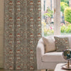 HOUSE Llewelyn-Bowen Menagerie Artois Printed Made To Measure Curtains Scarlet