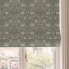 HOUSE Llewelyn-Bowen Menagerie Artois Printed Made To Measure Roman Blind Powder Blue