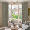 HOUSE Llewelyn-Bowen Menagerie Artois Printed Made To Measure Curtains Powder Blue