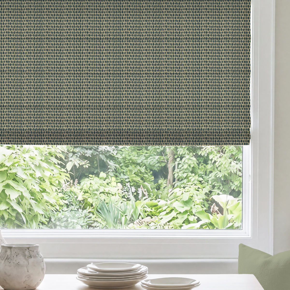 ANTE DECOR Mercury Made To Measure Roman Blind Space Cadet