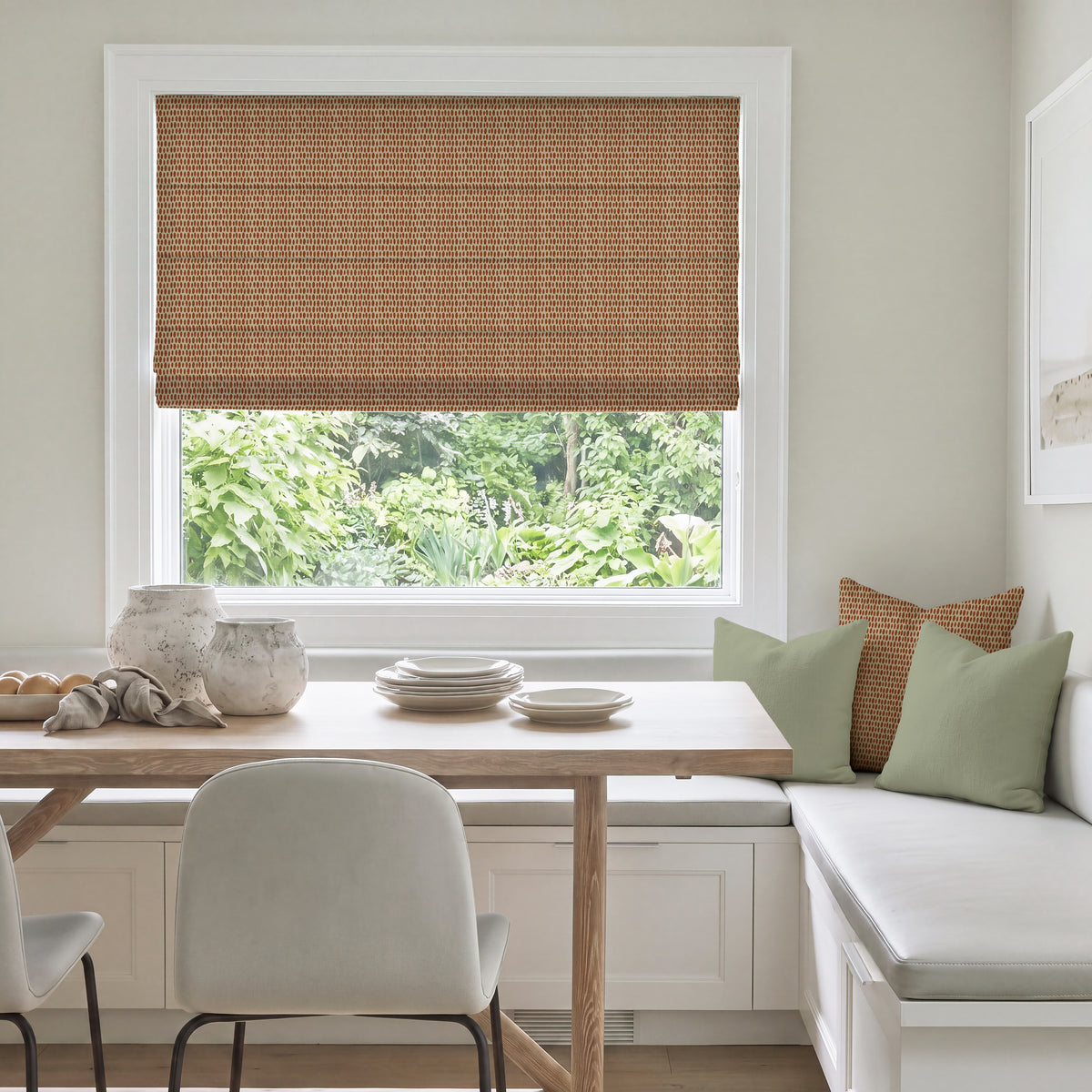 ANTE DECOR Mercury Made To Measure Roman Blind Fireball