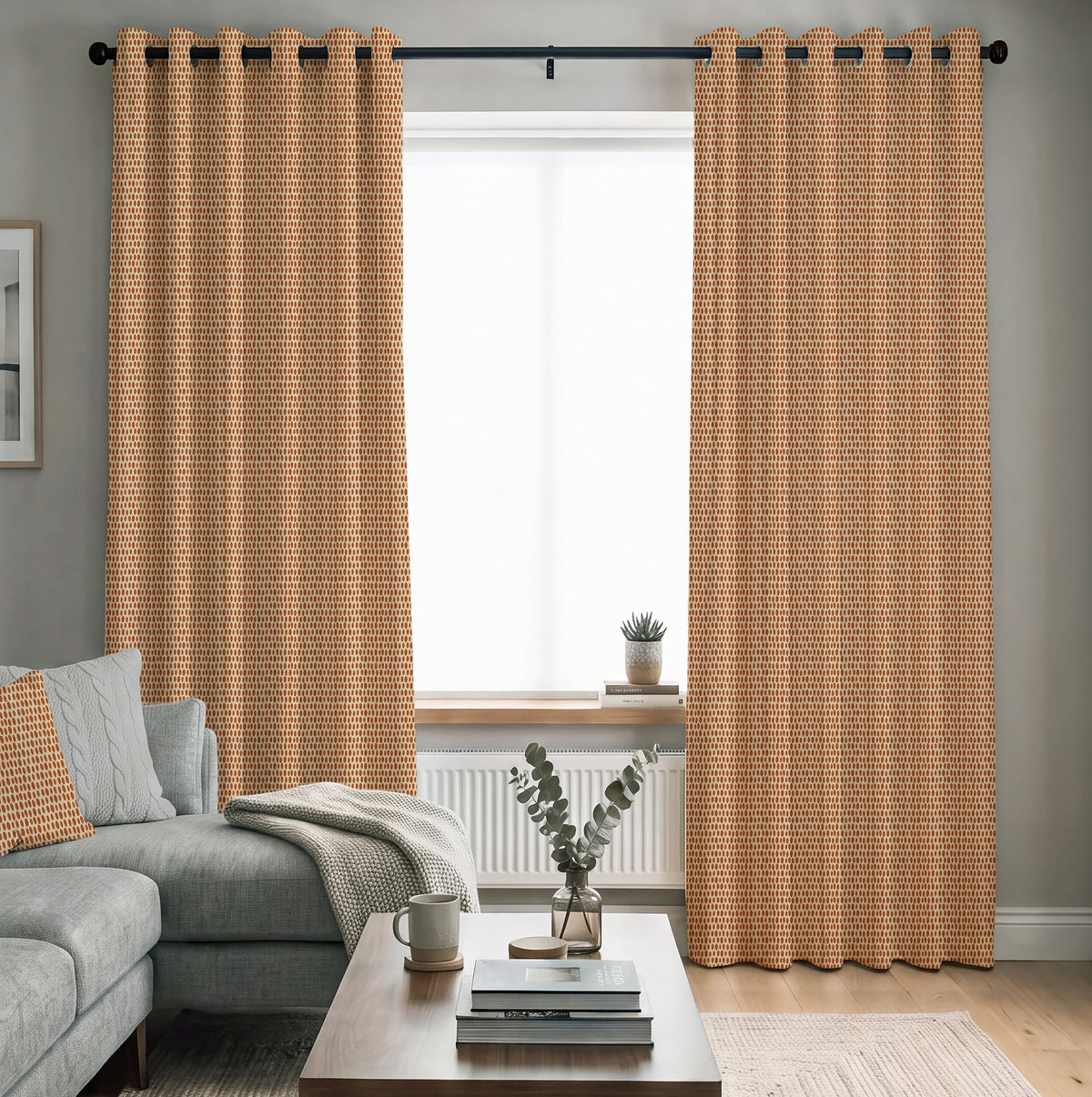 ANTE DECOR Mercury Made To Measure Curtains Fireball
