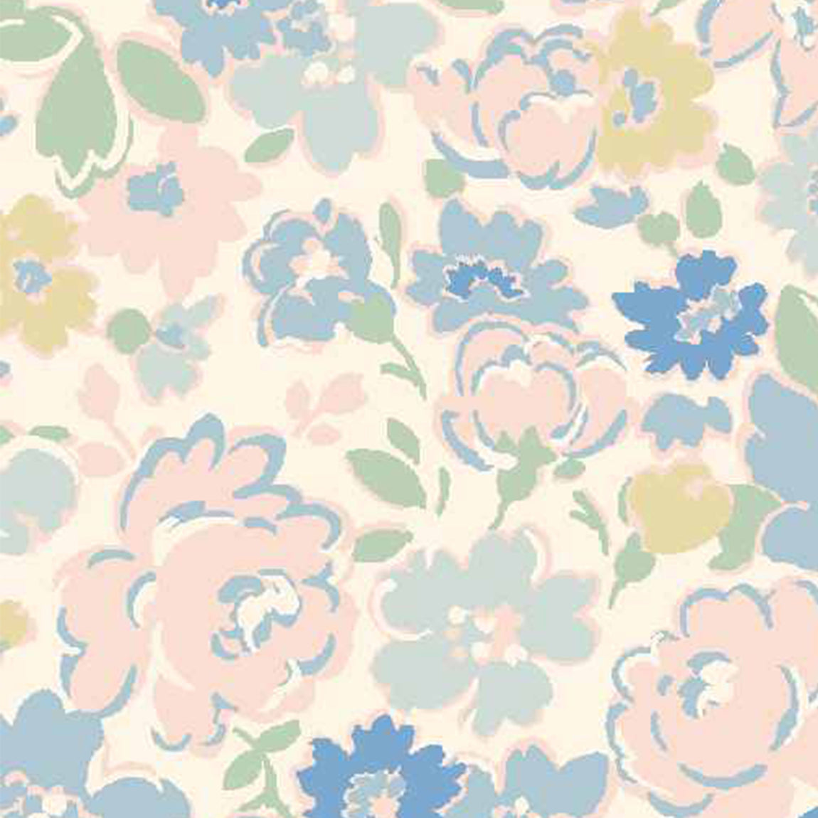 Cath Kidston Mews Ditsy Made to Measure Roller Blind Pastel