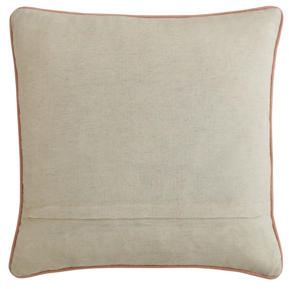 William Morris At Home Michaelmas Daisy 43cm x 43cm Filled Cushion Brick Pink Gold