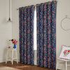 Cath Kidston Millfield Blossom Made to Measure Curtain Navy