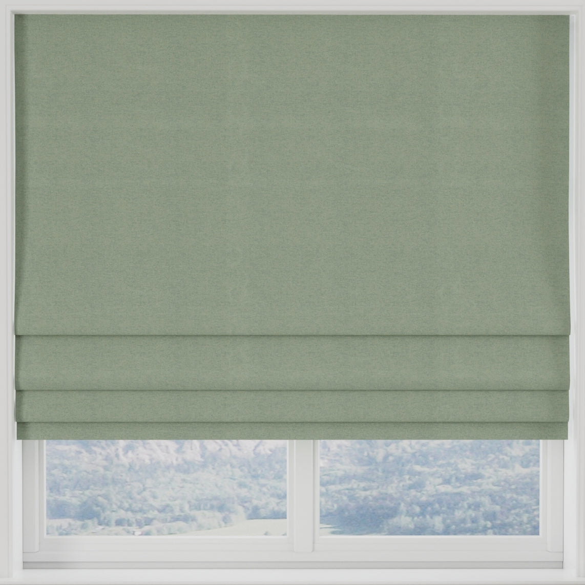 Modena Recycled Made to Measure Roman Blind Leaf
