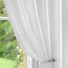 Montana Ready Made Single Voile Curtain White