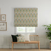ANTE DECOR Alexandra Woven Jacquard Made To Measure Roman Blind Blue