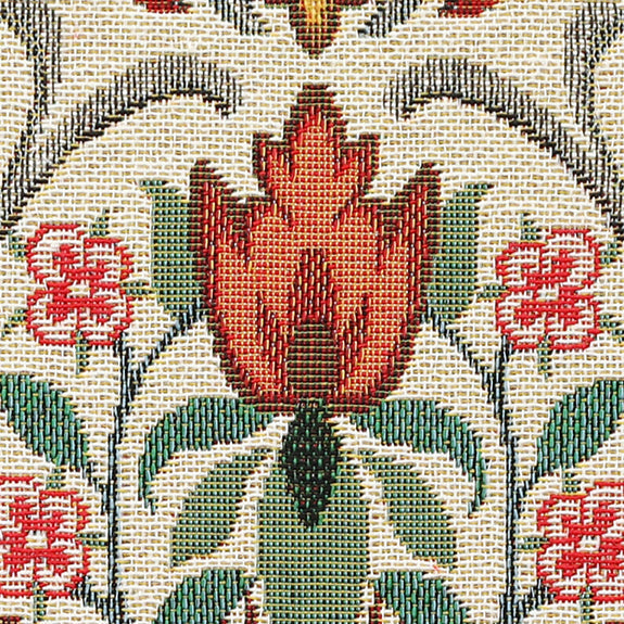 ANTE DECOR Alexandra Woven Jacquard Made To Measure Curtains Terracotta