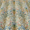 ANTE DECOR Alexandra Woven Jacquard Made To Measure Roman Blind Blue