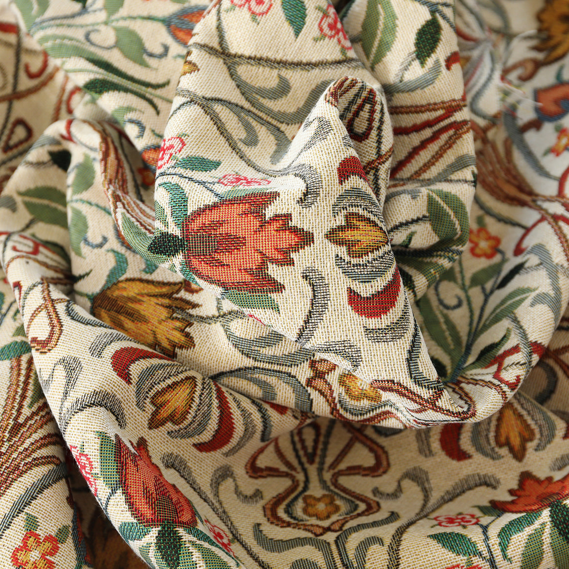 ANTE DECOR Alexandra Woven Jacquard Made To Measure Roman Blind Terracotta