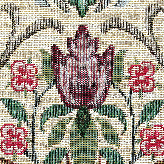 ANTE DECOR Alexandra Woven Jacquard Fabric Green