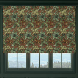 HOUSE Llewelyn-Bowen Morris Major Printed Made To Measure Roman Blind Spiced Flora