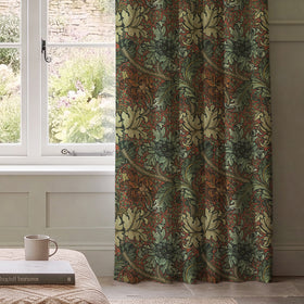 HOUSE Llewelyn-Bowen Morris Major Printed Made To Measure Curtains Spiced Flora