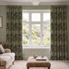HOUSE Llewelyn-Bowen Morris Major Printed Made To Measure Curtains Emberleaf