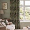 HOUSE Llewelyn-Bowen Morris Major Printed Made To Measure Curtains Emberleaf