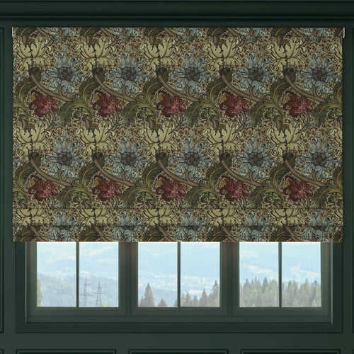 HOUSE Llewelyn-Bowen Morris Major Printed Made To Measure Roman Blind Florentine
