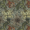 HOUSE Llewelyn-Bowen Morris Major Printed Fabric Emberleaf