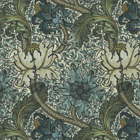 HOUSE Llewelyn-Bowen Morris Major Printed Fabric Glacier