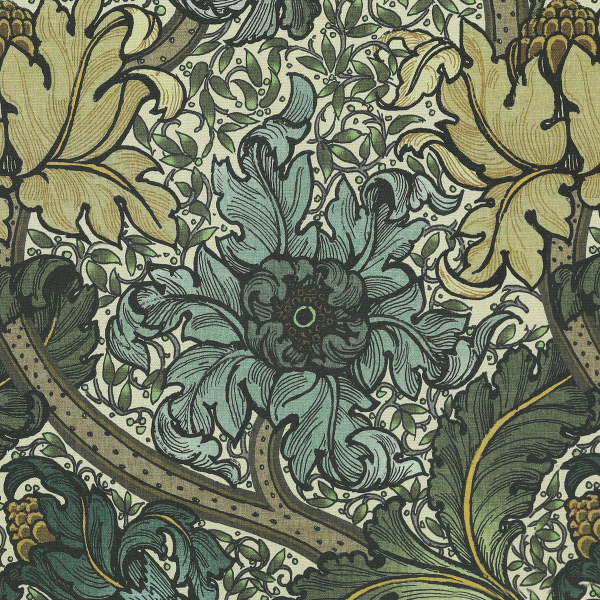 HOUSE Llewelyn-Bowen Morris Major Printed Fabric Ochrella