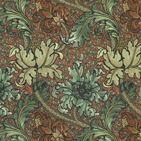 HOUSE Llewelyn-Bowen Morris Major Printed Fabric Spiced flora