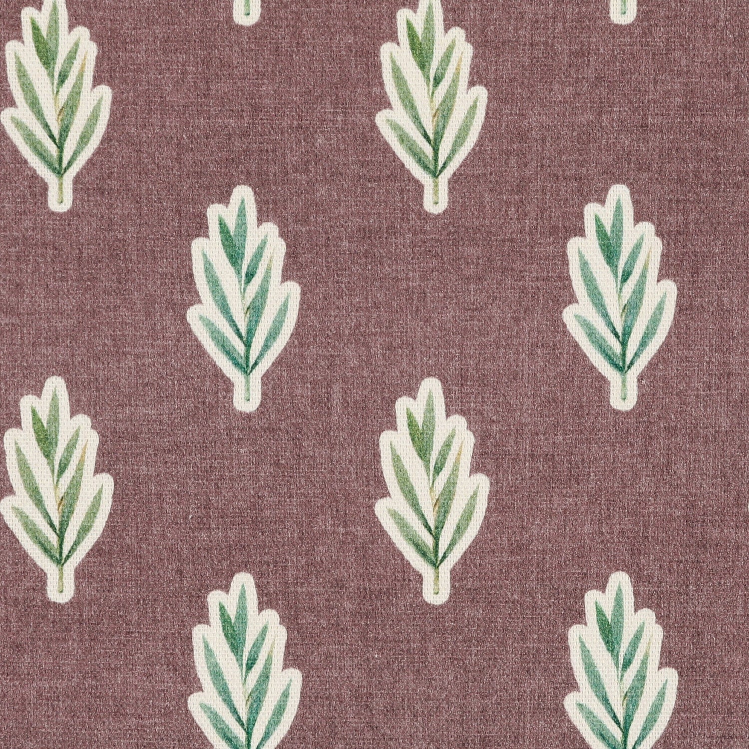 ANTE DECOR Hidcote Fabric Dark Mauve