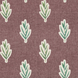 ANTE DECOR Hidcote Fabric Dark Mauve